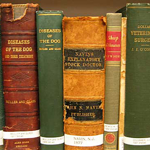 Old veterinary books